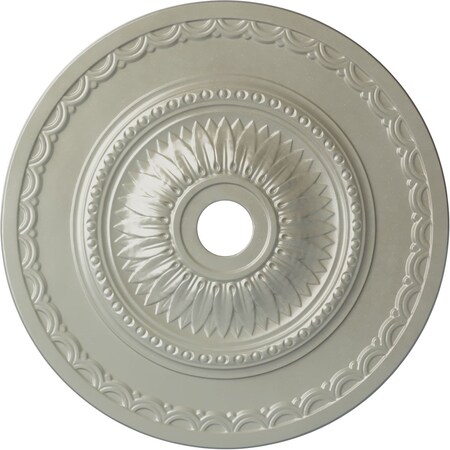 Ekena Millwork Sunflower Ceiling Medallion (Canopies up to 5 5/8"), 29 1/2"OD x 3 5/8"ID x 1 5/8"P, Flash Copper CM29SFFCS